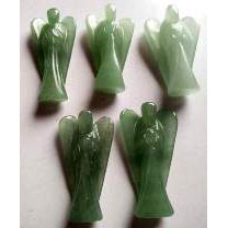 light green aventurine angels